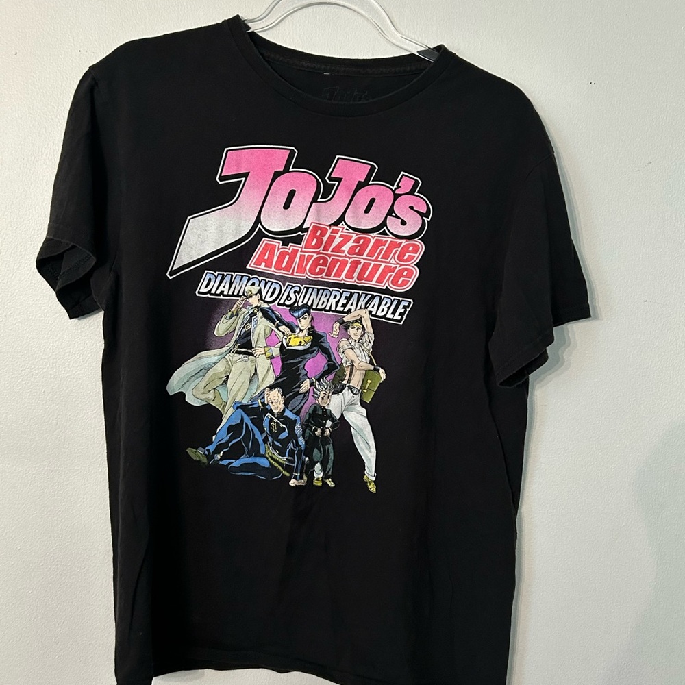 JoJo's Bizarre Adventure Black Graphic Tee